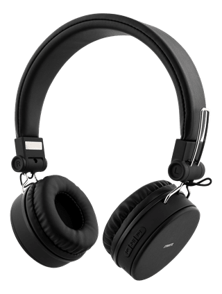 Streetz HL-BT400 Black Bluetooth Headphones