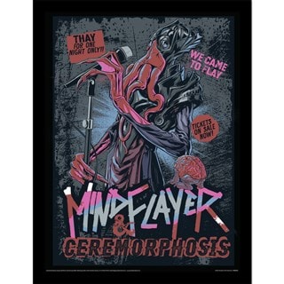Mindflayer Comic Dungeons & Dragons 30cm x 40cm Framed Print