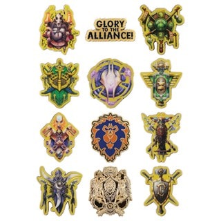 World Of Warcraft Alliance Mystery Pins