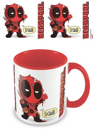 From Awesome To Gruesome Deadpool Coloured Inner Mug
