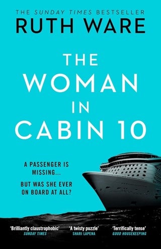 The Woman in Cabin 10: Lo Blacklock 1 Paperback By Ruth Ware