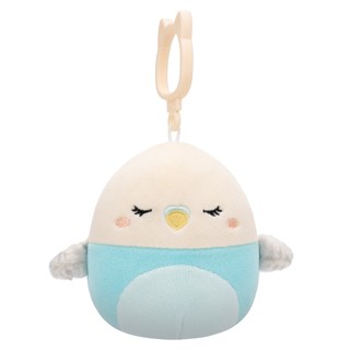 Tycho The Parakeet Squishmallows Clip-On Plush