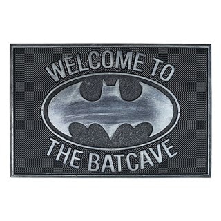 Batman Welcome To The Batcave Rubber Door Mat