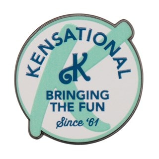 Kensational Ken Barbie Limited Edition Pin Badge