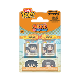 Sasuke Uchiha & Itachi Uchiha Naruto Shippuden Funko Bitty Pop 2 Pack