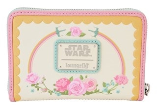 Floral Rebel Star Wars Loungefly Zip Around Wallet