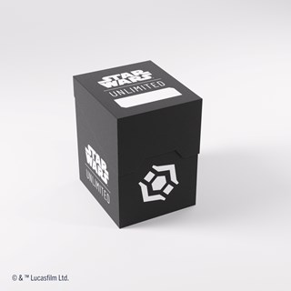 Gamegenic Star Wars Unlimited Black/White Soft Crate Deck Box