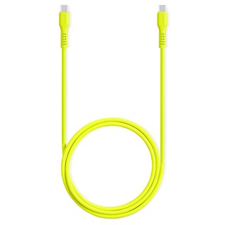 Ttec Neon Yellow USB-C to USB-C 60W Cable 1.2m