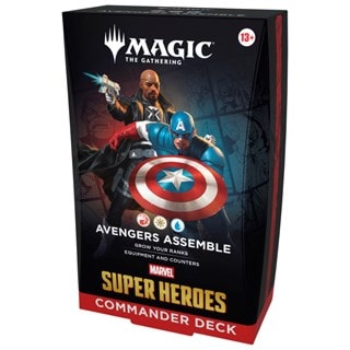 Marvel Super Heroes Commander Deck Avengers Assemble Magic The Gathering Trading Cards