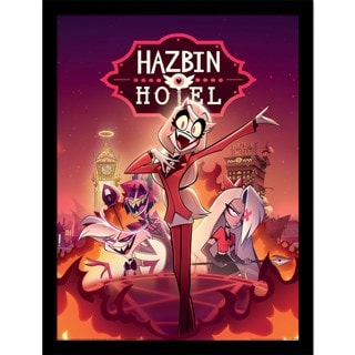 Hazbin Hotel Framed 30cm x 40cm Art Print