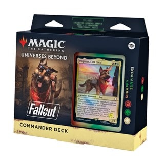 Fallout Commander Deck Scrappy Survivors Magic The Gathering Trading Cards