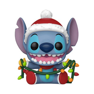 Stitch With Lights 1504 Lilo & Stitch Holiday Funko Pop Vinyl