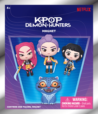K-Pop Demon Hunters 3D Foam Magnet