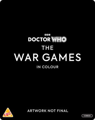 Doctor Who: The War Games in Colour Limited Edition Steelbook