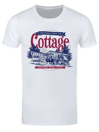 Greetings From The Cottage White Tee