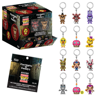 Five Nights At Freddy's FNAF Mystery Funko Pop Vinyl Keychain