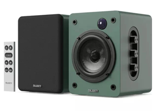 Majority D50X Green Bluetooth Bookshelf Speakers