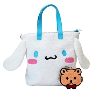 Cinnamoroll Sherpa Sanrio Loungefly Tote Bag With Coin Bag