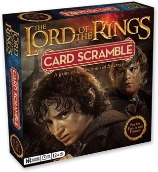 Lord Of The Rings Card Scramble Board Game