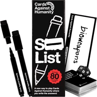 Cards Against Humanity S**t List Card Game