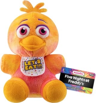 Tiedye Chica Five Nights At Freddys FNAF Funko Plush