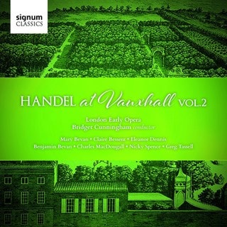 Handel at Vauxhall - Volume 2