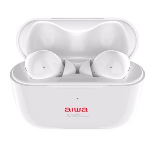 Aiwa EBTW-888ANC White Active Noise Cancelling True Wireless Bluetooth Earphones
