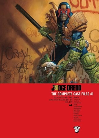 Judge Dredd The Complete Case Files Volume 41 Paperback By John Wagner