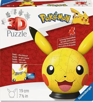 Pokemon: Pikachu 3D Puzzle
