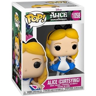 Alice Curtsying (1058) Alice In Wonderland Pop Vinyl