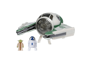 Vehicle & Figure Assortment Jedi Starfighter Yoda Series 2 Star Wars Vehicle