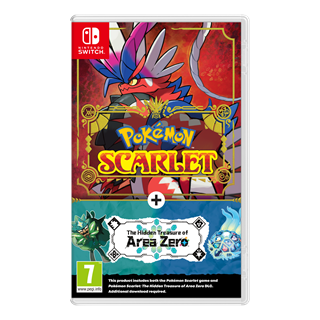 Pokemon Scarlet + The Hidden Treasure of Area Zero DLC (Nintendo Switch)