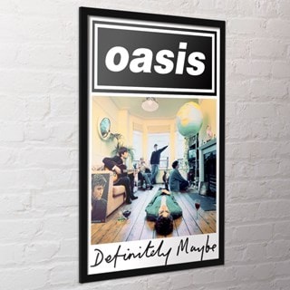 Oasis Definitely Maybe 60cm x 90cm Framed Maxi Poster