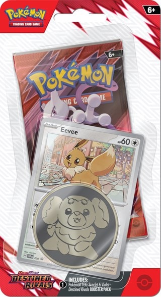 Scarlet & Violet 10 Destined Rivals Checklane Pokemon Trading Cards Assortment