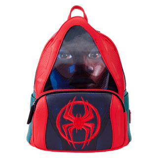 Spider-Verse Miles Morales Hoody Cosplay Mini Backpack Loungefly
