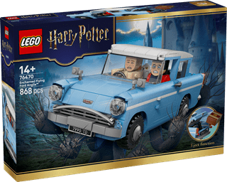 Enchanted Flying Ford Anglia Harry Potter LEGO