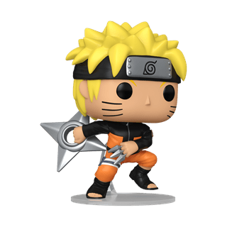 Naruto Uzumaki With Kunai & Shuriken With Chance Of Chase 1843 Naruto Funko Pop Vinyl