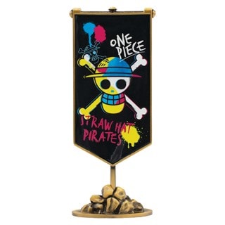 One Piece Straw Hat Pirates Metal Desktop Banner