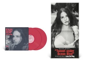 Did You Know That There's a Tunnel Under Ocean Blvd - hmv Dark Pink Vinyl + Alt. Cover + Poster
