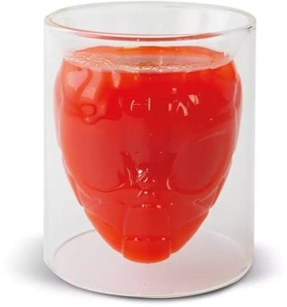 Spider-Man 3D Shaped Glass Tumbler