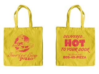 Surfer Boy Pizza Stranger Things Season 4 Tote Bag