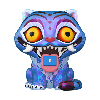Derpy Tiger 2534 K-Pop Demon Hunters Funko Pop Vinyl Jumbo