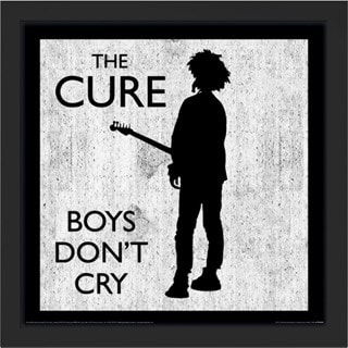 The Cure Boys Don't Cry Framed Album Cover Print
