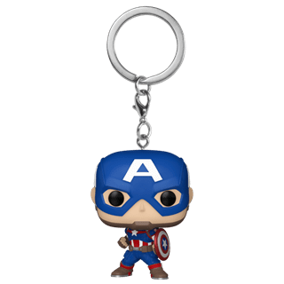 Captain America Marvel New Classics Funko Pop Vinyl Keychain