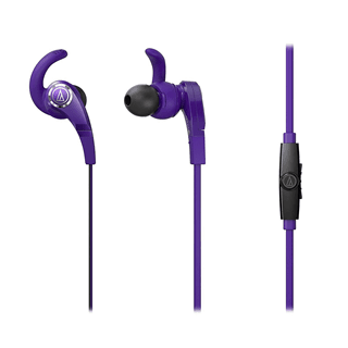Audio Technica ATH-CKX7IS Sonic Fuel Purple Earphones