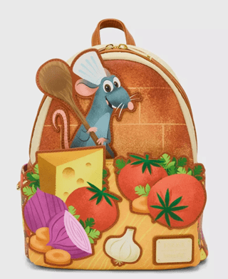 Remy With Spoon Ratatouille hmv Exclusive Loungefly Mini Backpack