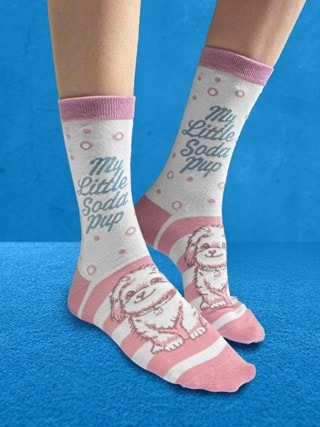 My Little Soda Pup Twisted Soles Size 3-7 Socks