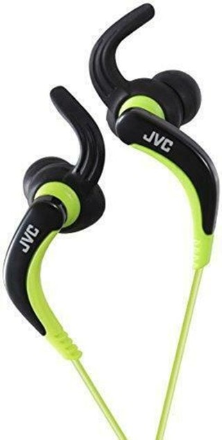 JVC HA-ETX30 Black/Green Sports Earphones
