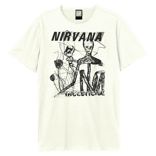 Photocopy Incesticide Nirvana Vintage White Tee