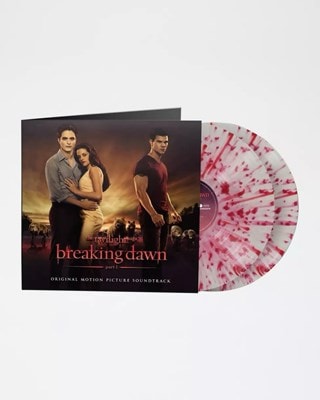 The Twilight Saga: Breaking Dawn Part 1 - Milky Clear w/ Red Splatter 2LP